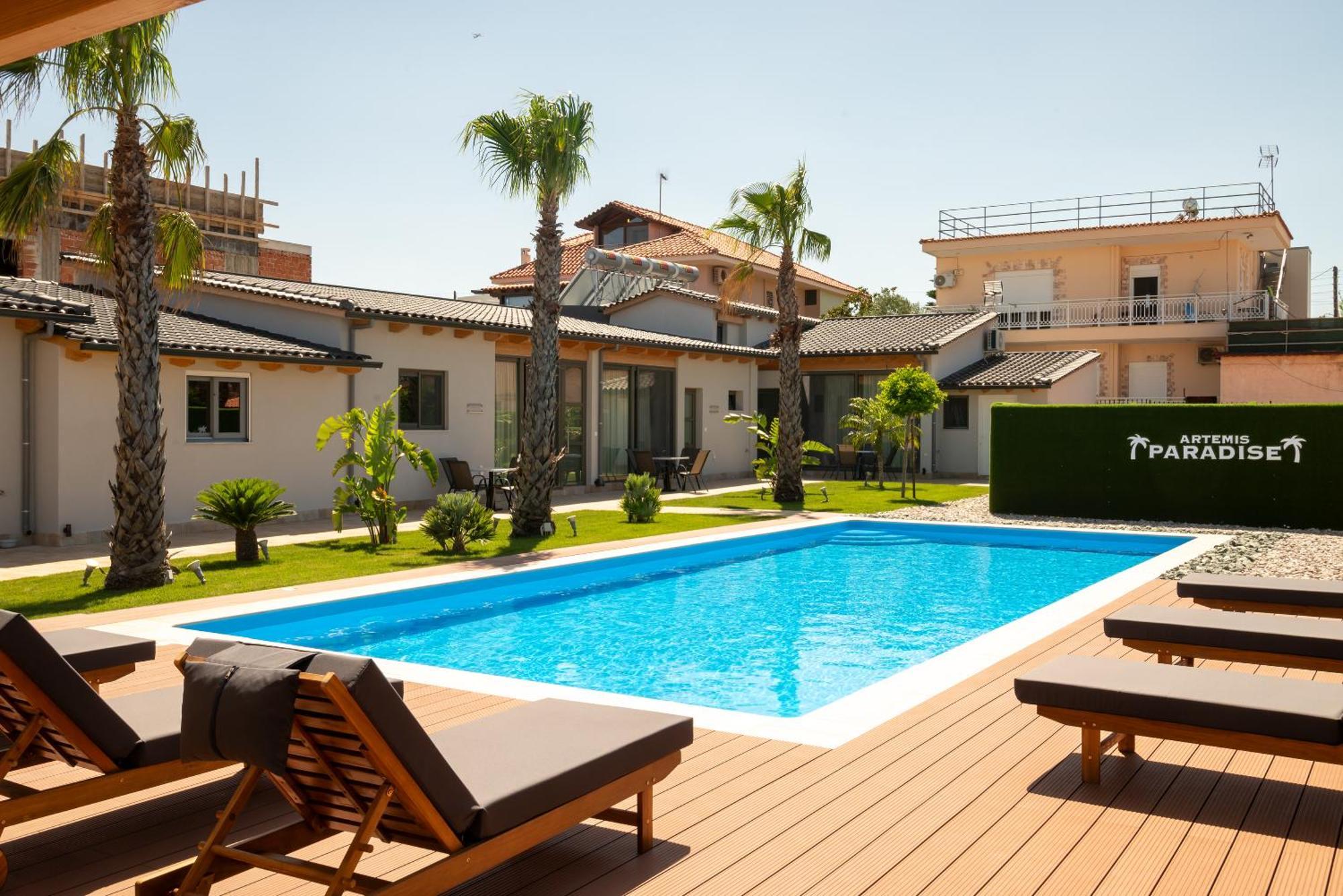 Paradise Apartments Artemida Ngoại thất bức ảnh