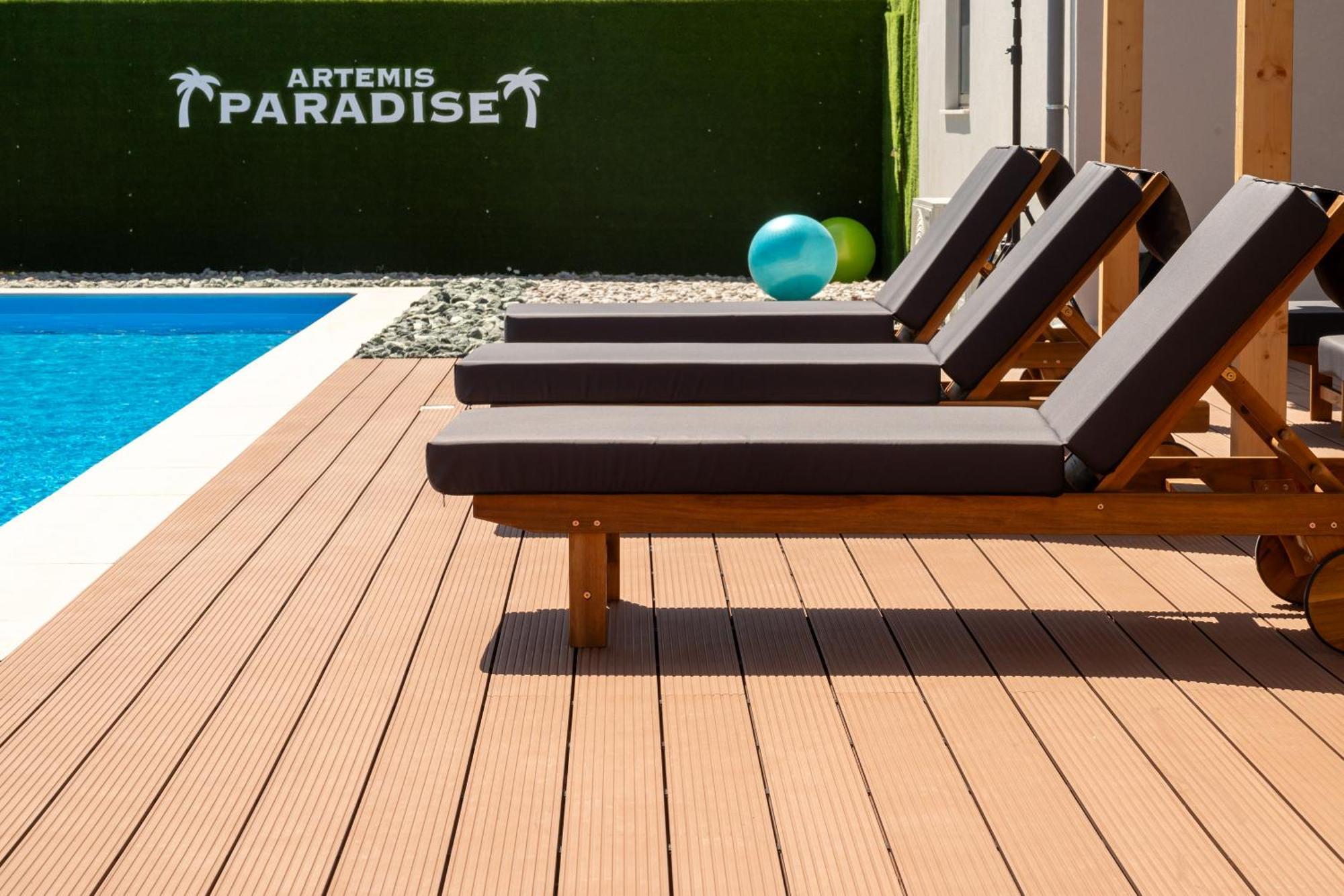 Paradise Apartments Artemida Ngoại thất bức ảnh