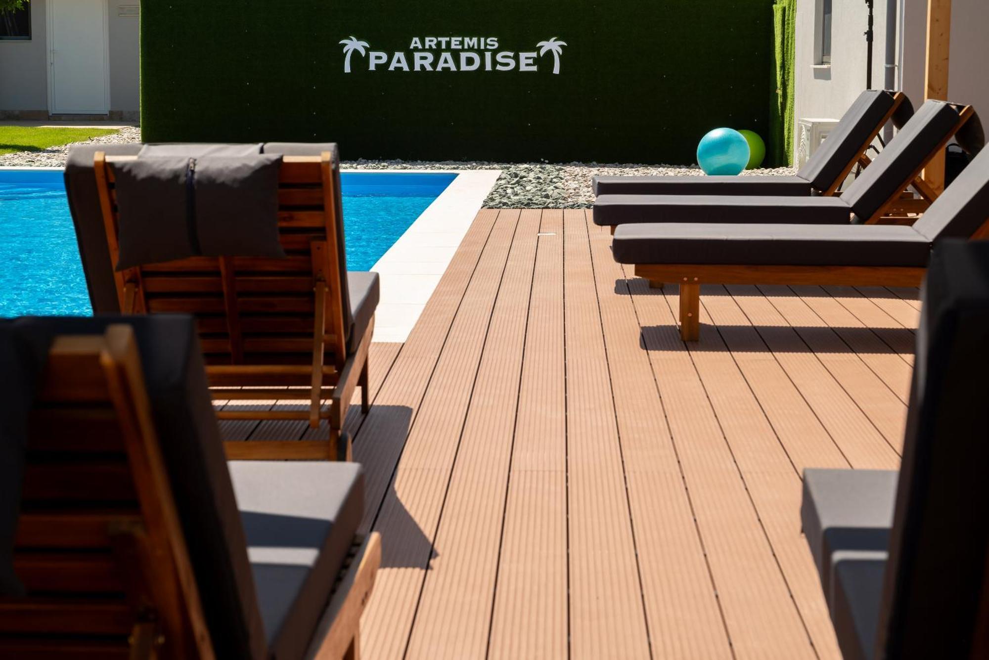 Paradise Apartments Artemida Ngoại thất bức ảnh