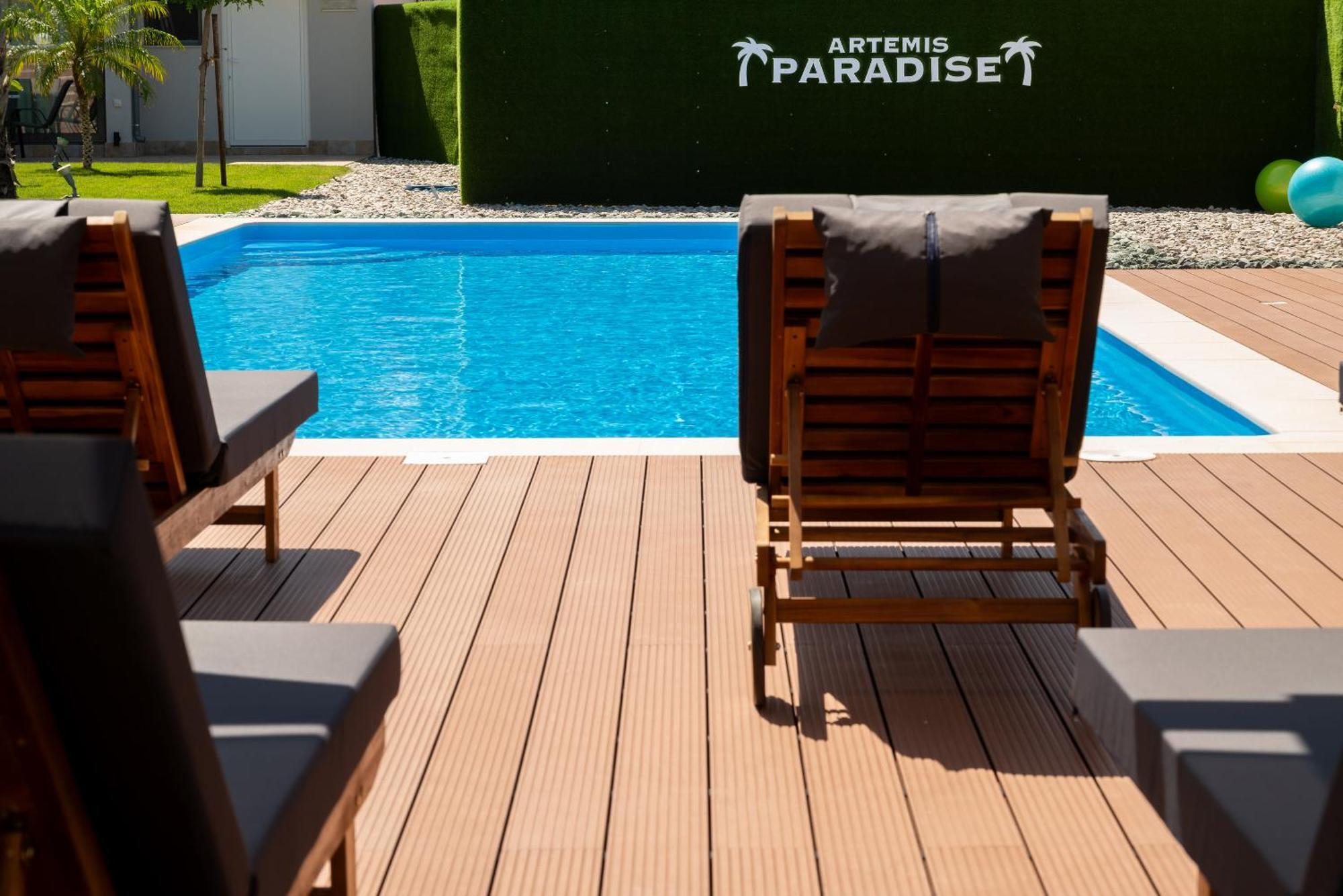 Paradise Apartments Artemida Ngoại thất bức ảnh